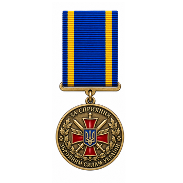 "For Assistance to the Armed Forces of Ukraine" medal &ndash; custom-made, minimum order of 100 units. 004 photo