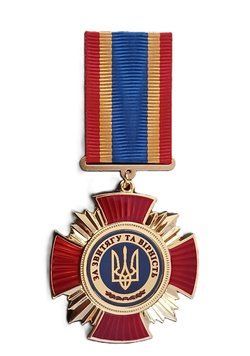 Медаль &laquo;За звитягу та вірність&raquo; 26057 фото